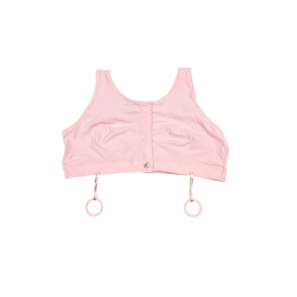 Masthead Elizabeth Pink Post-Surgical Bra Style 042 Large Recovery Front Closure